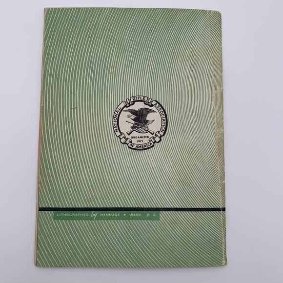 NRA National Rifle Association Basic Rifle Marksmanship Book 1960 Vintage - Picture 5 of 5